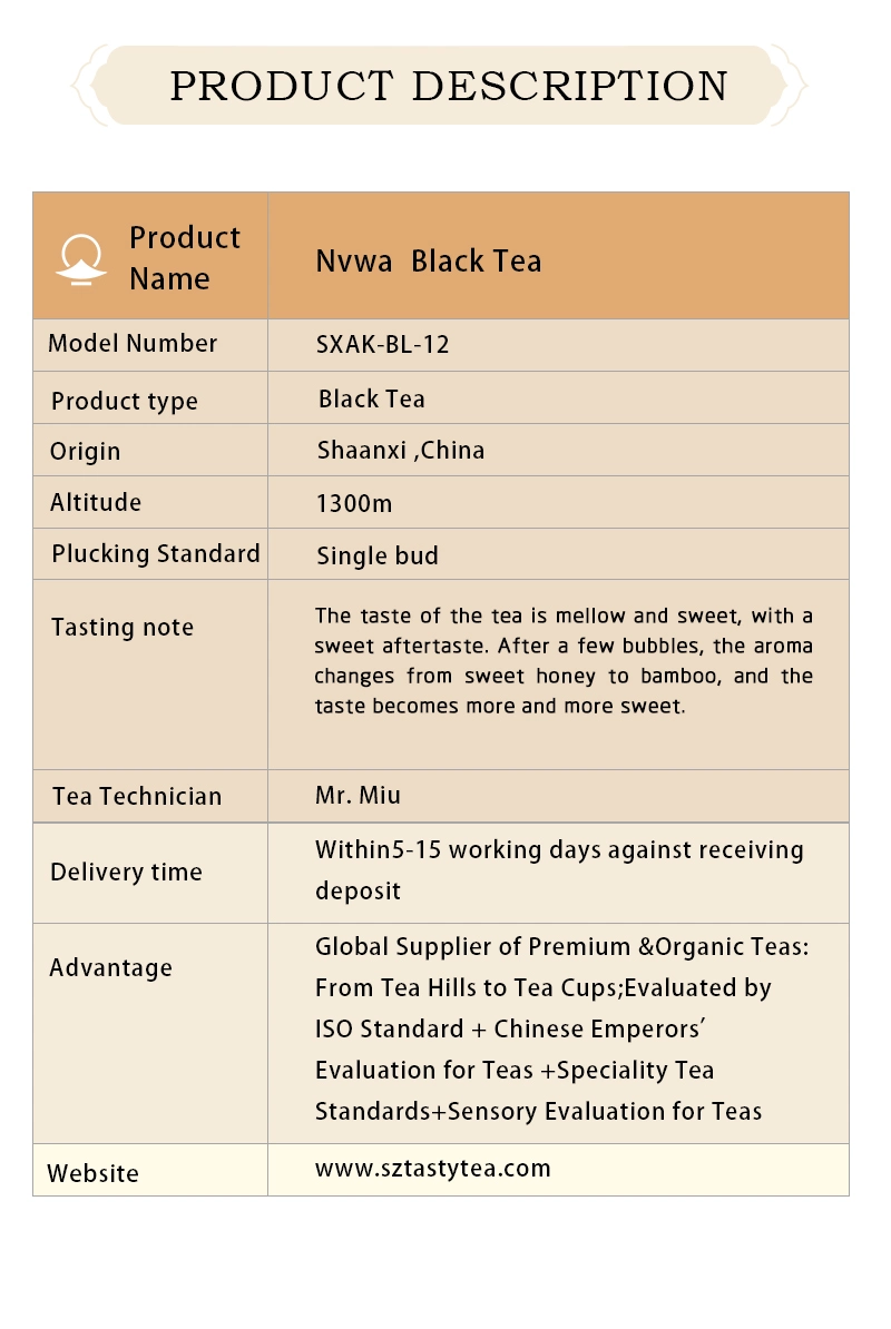 Black Tea Wholesale in Pack for Sale