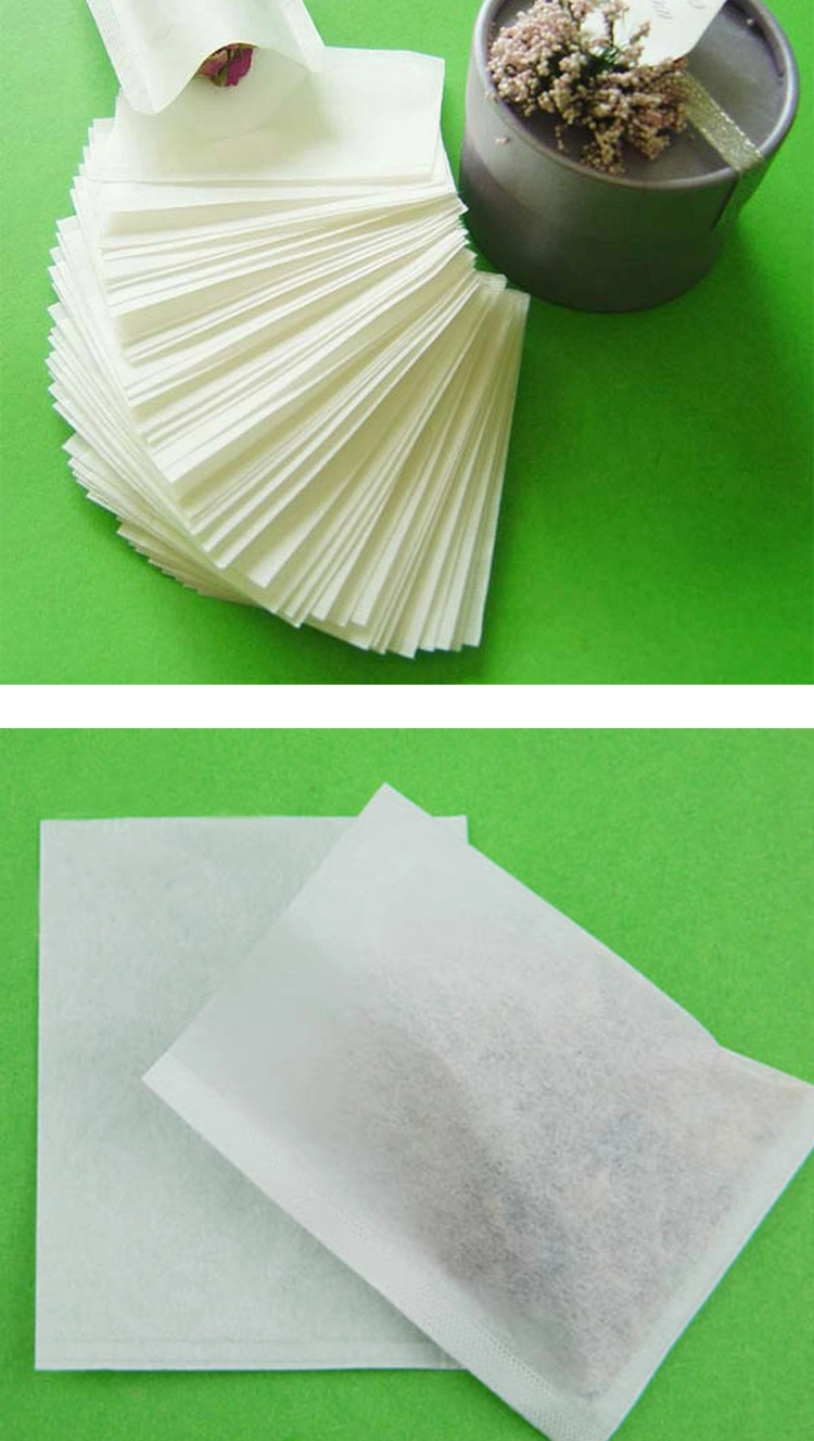 Disposable Food-Grade Wood Pulp Filter Paper Tea Bags Heat Sealable No Strings (70 X 90mm)