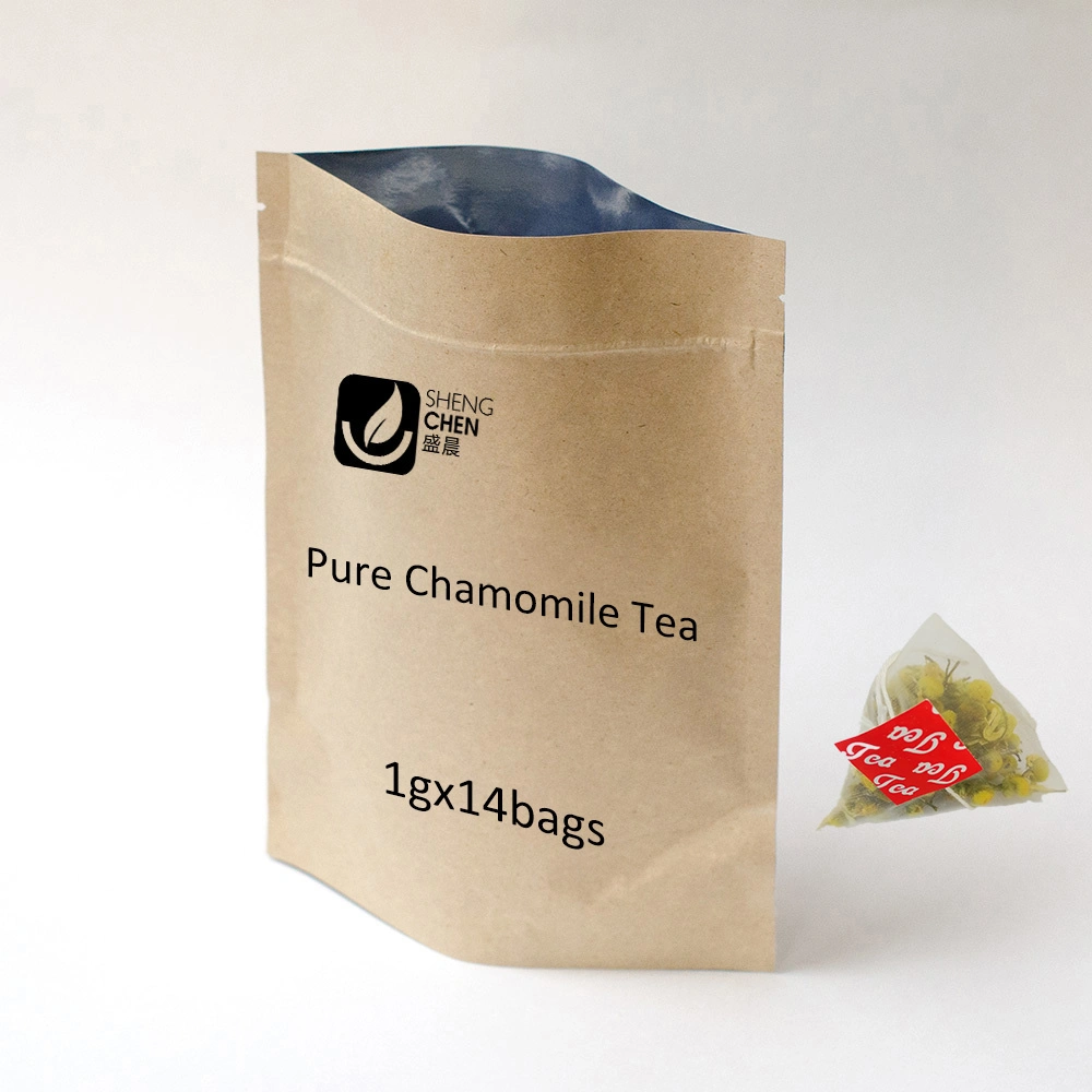 Natural Chinese Pure Chamomile Tea Herbal Tea Packed in 20 Tea Bags