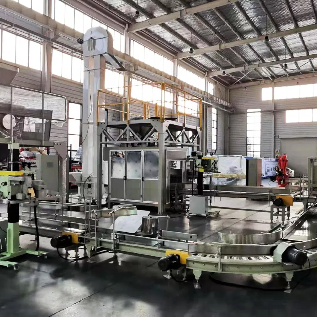 Automatic Powder Weigh Filling and Sealing Machine Big Bag Large Packaging of Oxalic Acid Pouch Packing Machine Bagging Machine Chemical Powder Packaging Machin