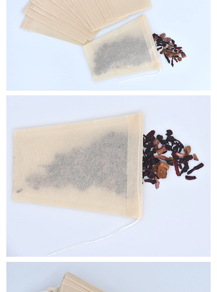 Chlorine Free Trapezoid Filter Paper Tea Bag, Made of Manila Hemp Paper, Can Custom Tags, Could Be Composable Biodegradable