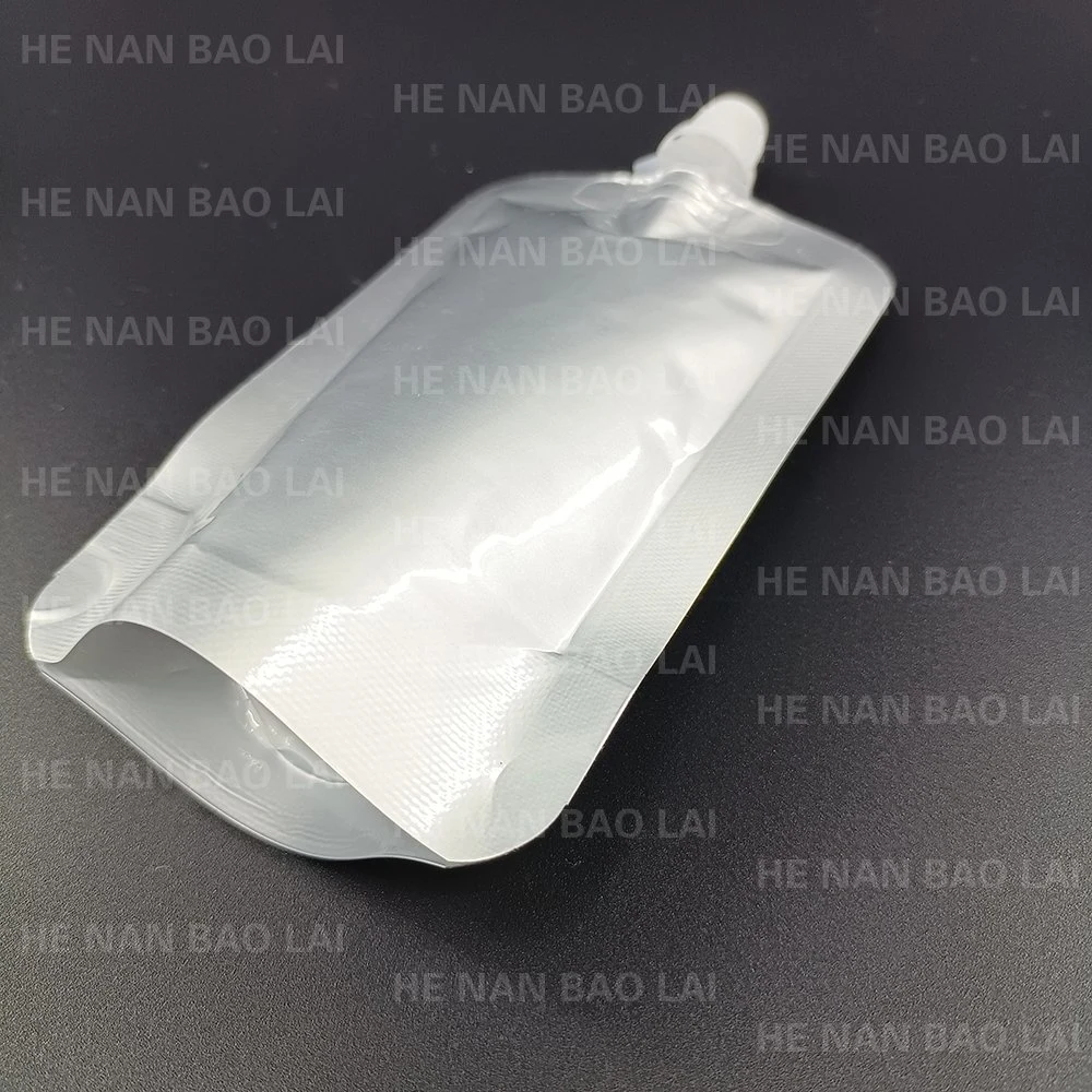 Customized Printing Food Packaging Nozzle Bag Degradable Mylar Plastic Aluminum Foil Stand up Spout Pouch for Water Liquid Juice Drink Milk Coffee Tea