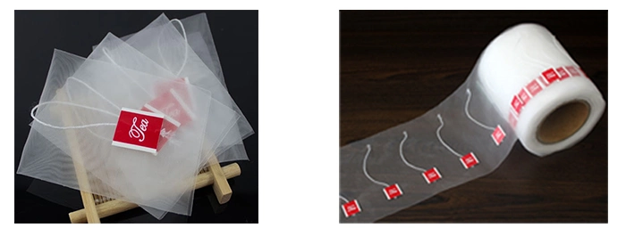 Heat Sealing 5.8*7cm 6.5*8cm Nylon/PLA Pyramid Triangle Empty Tea Coffee Biodegradable Filter Bag