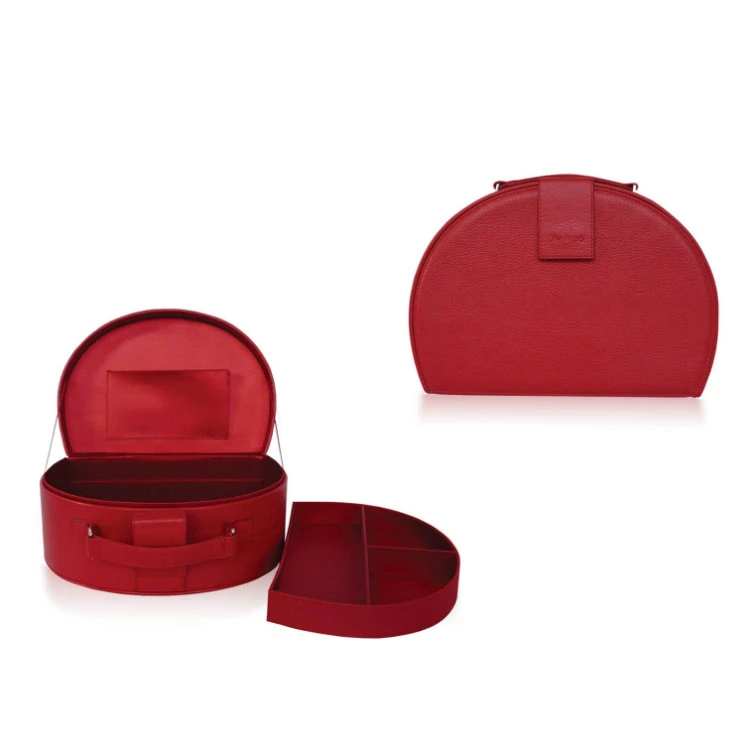Fashion Leather Cosmetic Packaging Boxes (1462)