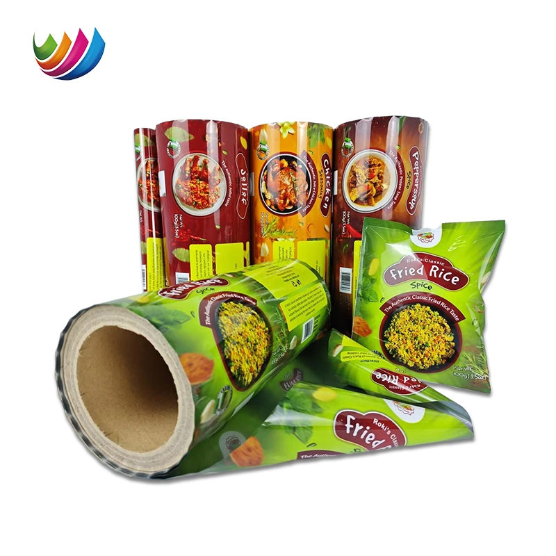 OEM Custom Printing Aluminum Foil Roll Film Sauce Sachet