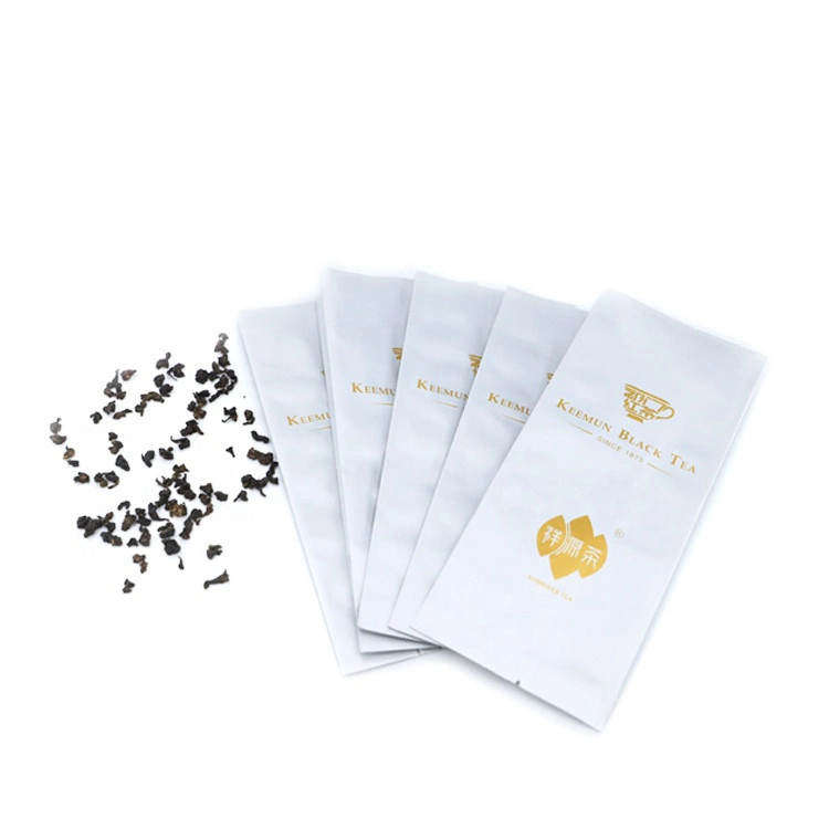 Custom Biodegradable Plastic Green Herbal Aluminum Foil Empty Tea Bag Packaging Pouch for Sale