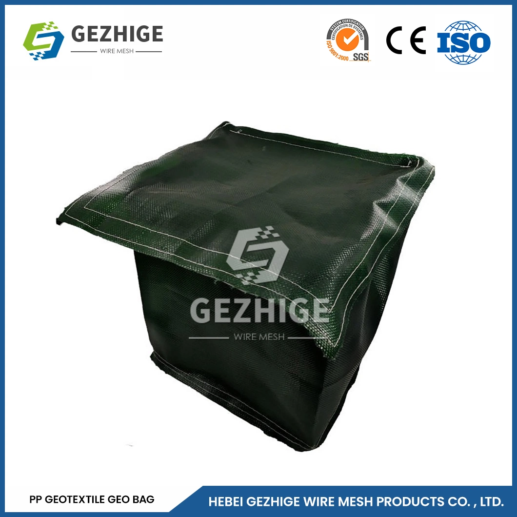 Gezhige Heavy-Duty Plastic-Coated Hexagonal Mesh 2.0*0.5*0.5 M Hexagon Galvanized Gabion Net China 100% Polypropylene/Polyester PP Eco-Friendly Gabion Bag