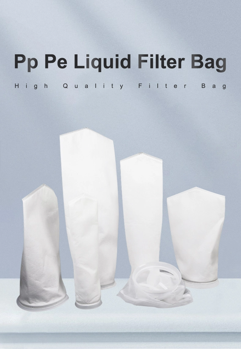 1 5 10 25 50 100 150 Micron Liquid Nylon Filter Bag PP PE Aquarium Filter Sock Water Industry Filter Bag for Filtration