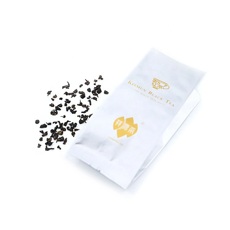 Custom Biodegradable Plastic Green Herbal Aluminum Foil Empty Tea Bag Packaging Pouch for Sale