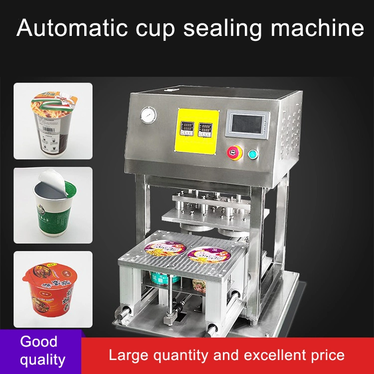 Automatic Paper Cup Sealer Machine 120mm Boba Cup Sealing Machine Sealer