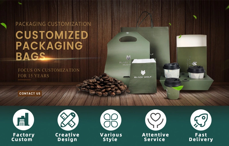 Custom Printing Biodegradable Flat Bottom Heat Seal One Way Valve Packaging Plastic Tea Bags for Coffee Tea Packaging