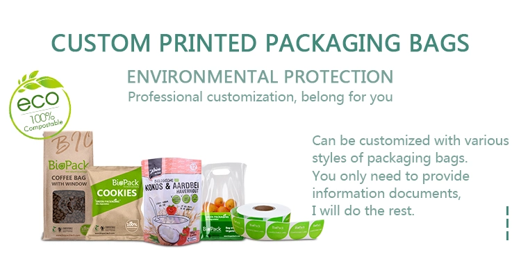 Individual Empty Green Tea Bag Packaging Paper Bag