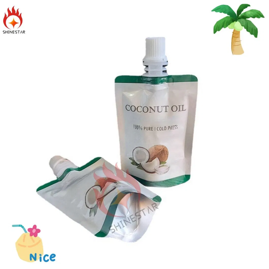 Reusable Ice Pack for Cooler Plastic Packaging Bag Ice Cube Packing Bags Spout Pouch