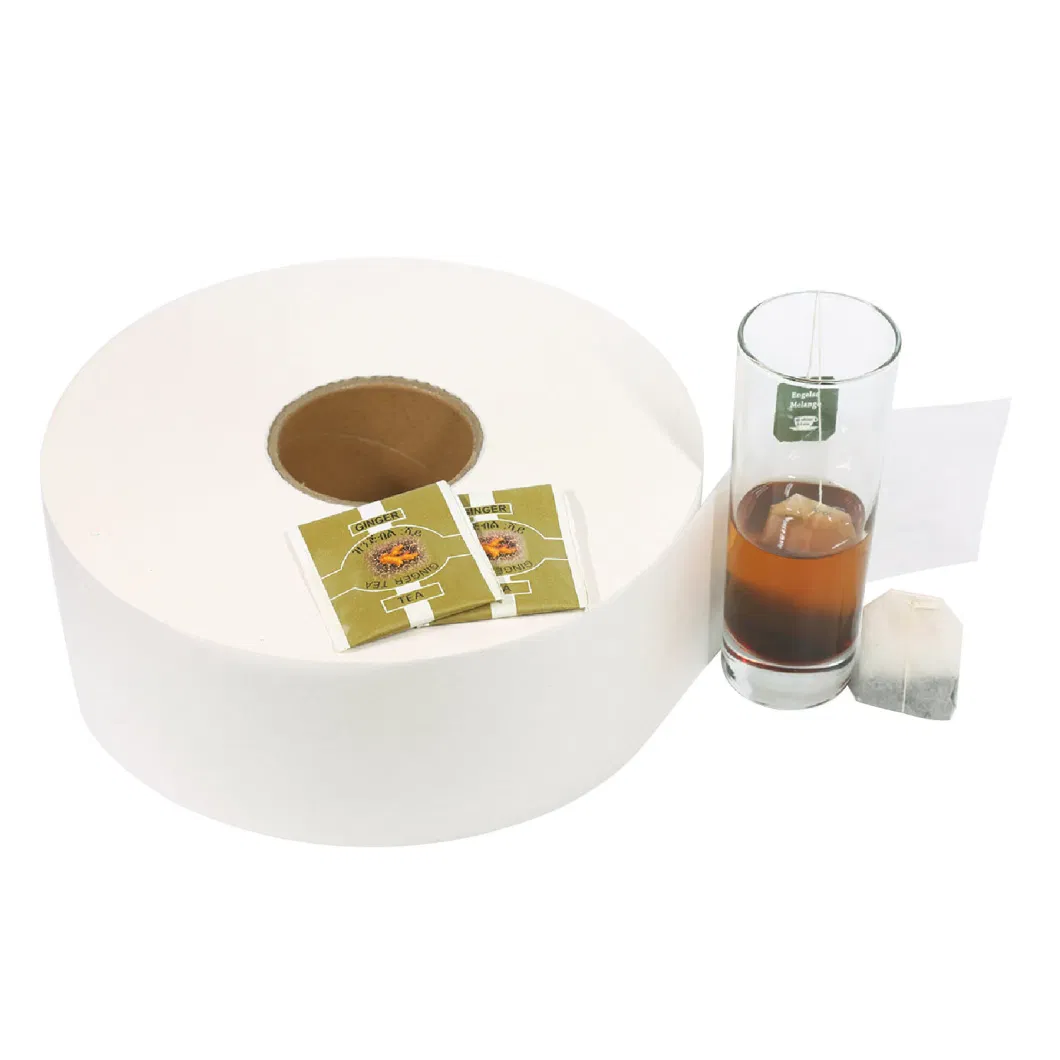 Eco Friendly Wood Pulp Non-Heat Seal Coffee Filter Paper for Empty Tea Bags