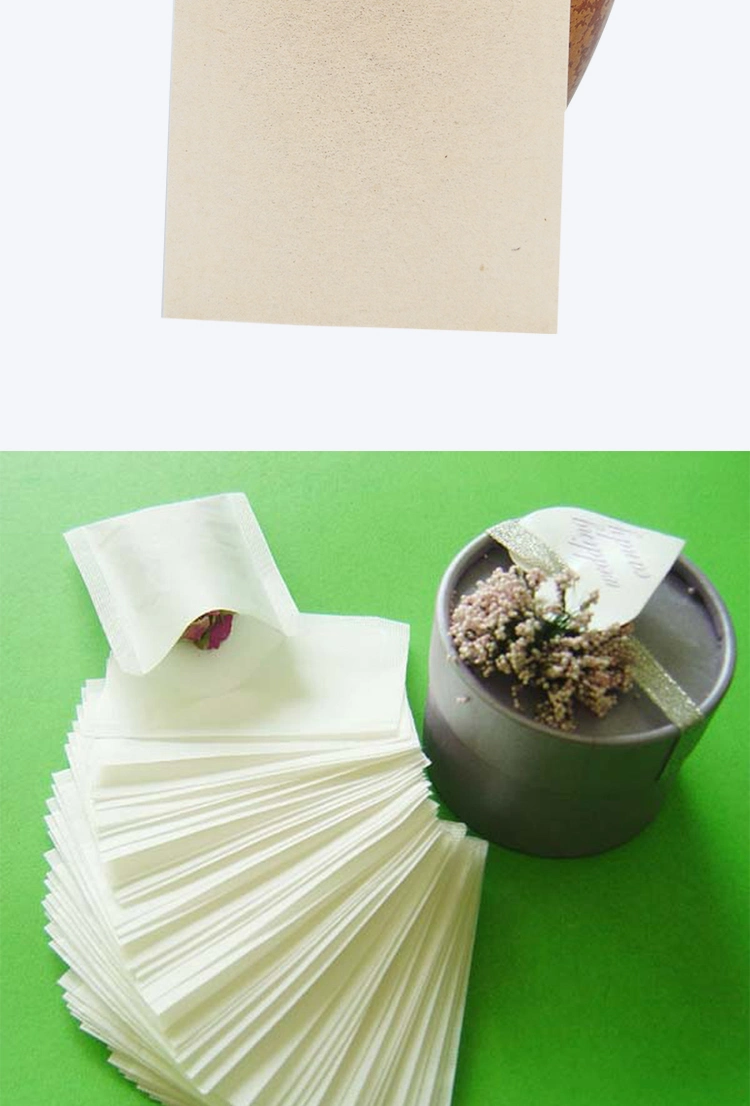 58 X 62mm Disposable Heat Sealable Wood Pulp Paper Tea Filters, No Strings, No Bleach, for Ground Coffee Powder