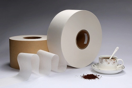 Food Grade Filter Material RI16.5G/M2 Non Heat Sealable Teabag Filter Paper