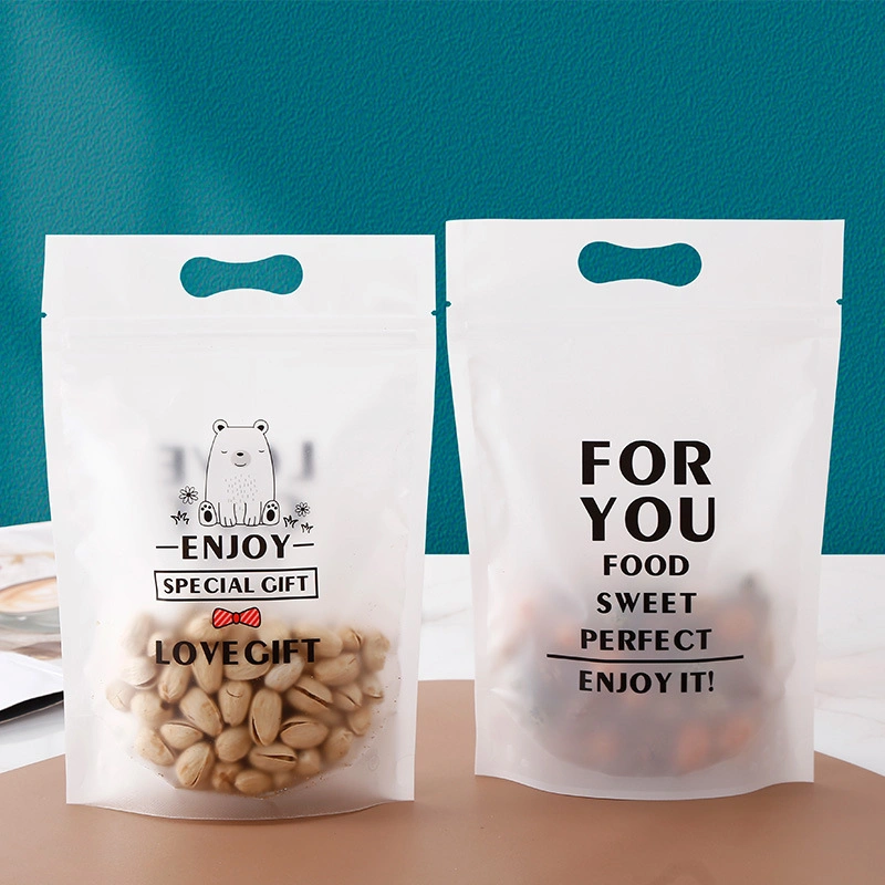 Custom Printed Empty Coffee Bean Tea Food Packaging Bag Zipper Pouch