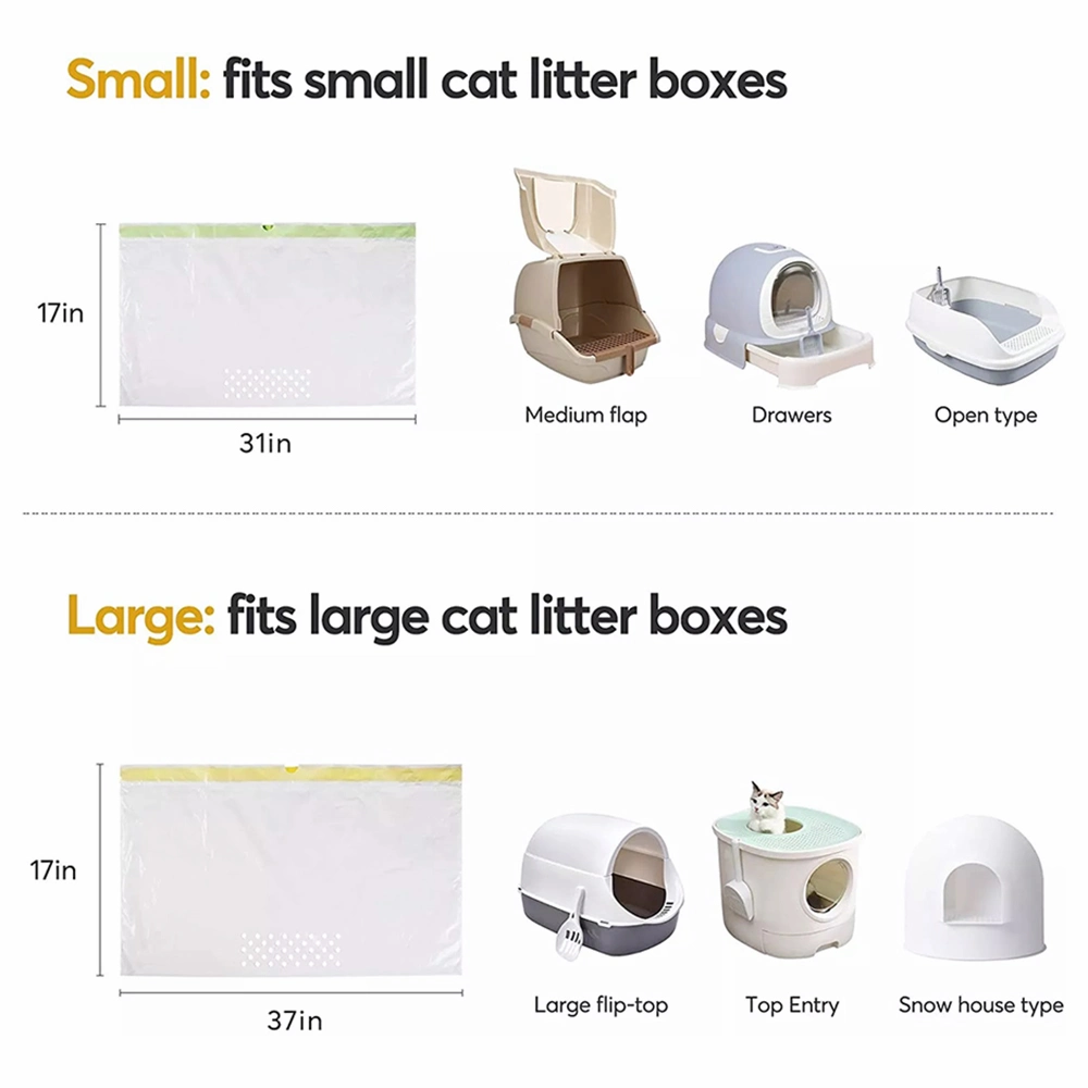 Hot Sale Pet Supplies Cat Convenient Filter Net Cleaning Tool Cat Litter Box Liner Cat Litter Bag