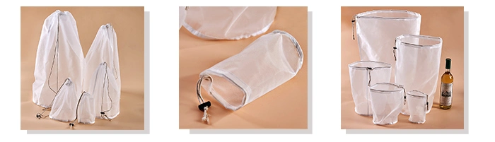 100 Mesh 200um Nylon Mesh Bag Milk Juice Soybean Milk Tea Bag Wine Filter Mesh Tofu Filter Bag