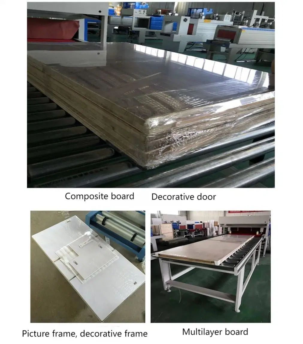 Window Sash Floor Coating Machine Large PE Film Heat Shrink Packaging Machine Food Packaging Machines