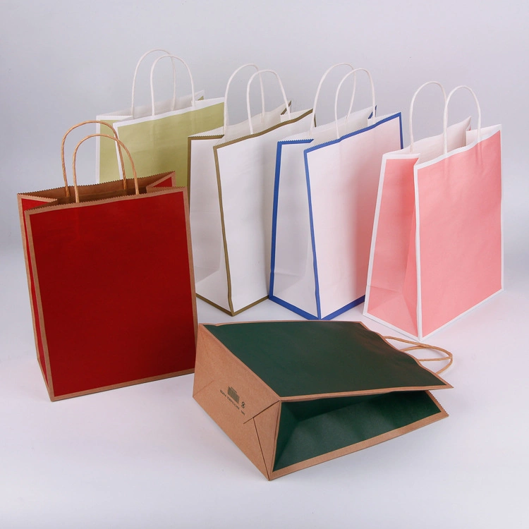 Degradable Packaging Bag Kraft Paper Pouch for Packing