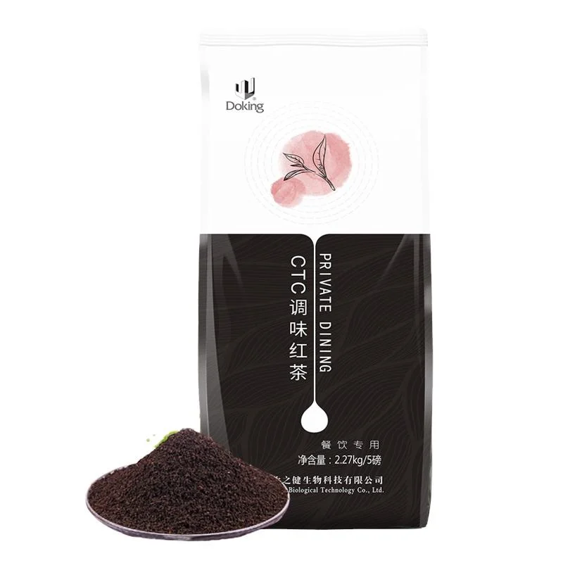 Chinese Factory Hot Selling Natural Tea Ctc Flavored Black Tea for Bubble Mike Tea