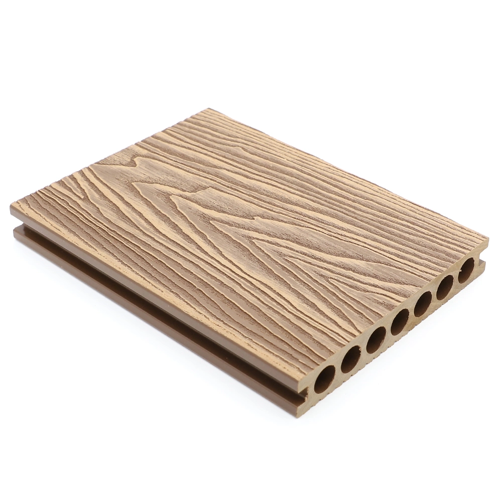 High Quality Deep Embossed Decking WPC Flooring Wood Plastic Composite Board