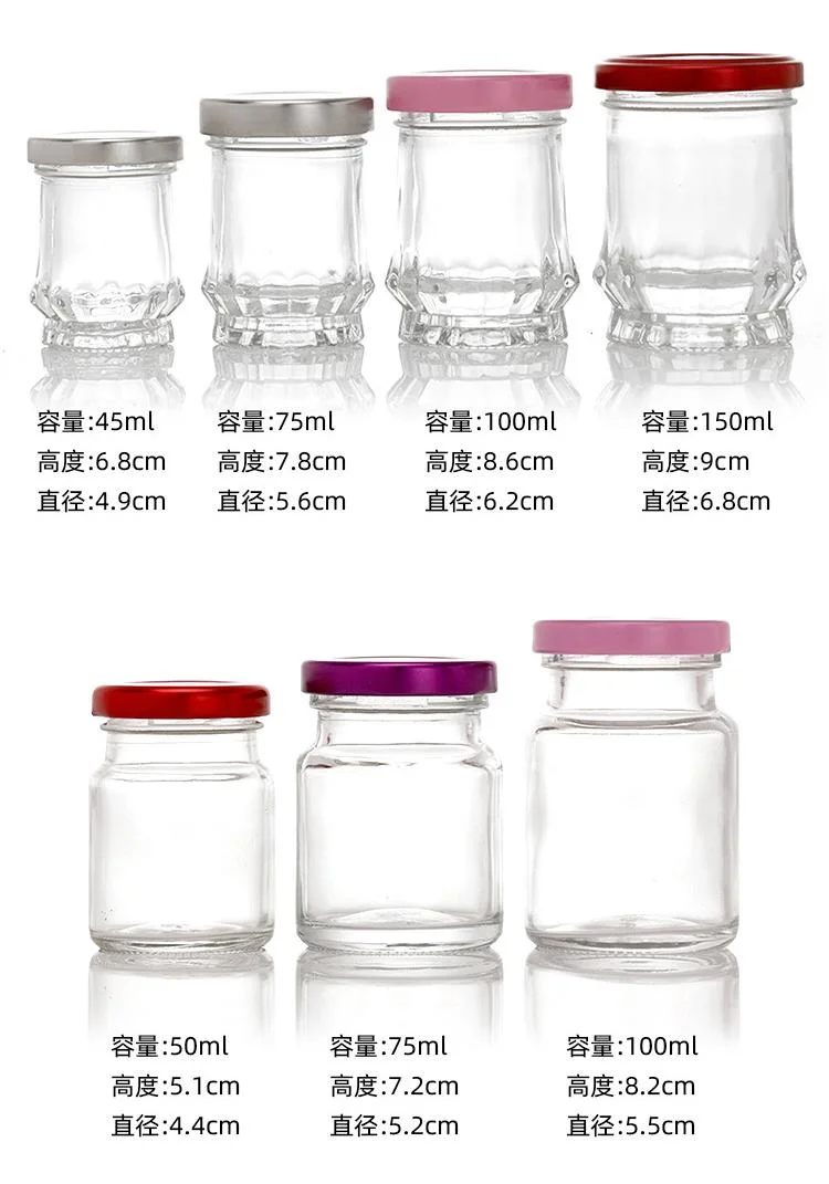 Wholesale Manufactured Regular Mouth Mason Jars, Split Type and Extra Single Lids Included, for Canning, DIY &amp; Candle