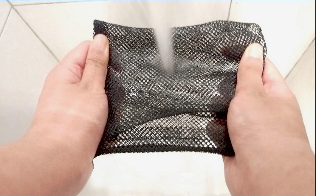 100 Micron Aquarium Nylon Mesh Bags with Plastic Zipper Fish Tank White/Black Net Filter Media Bags