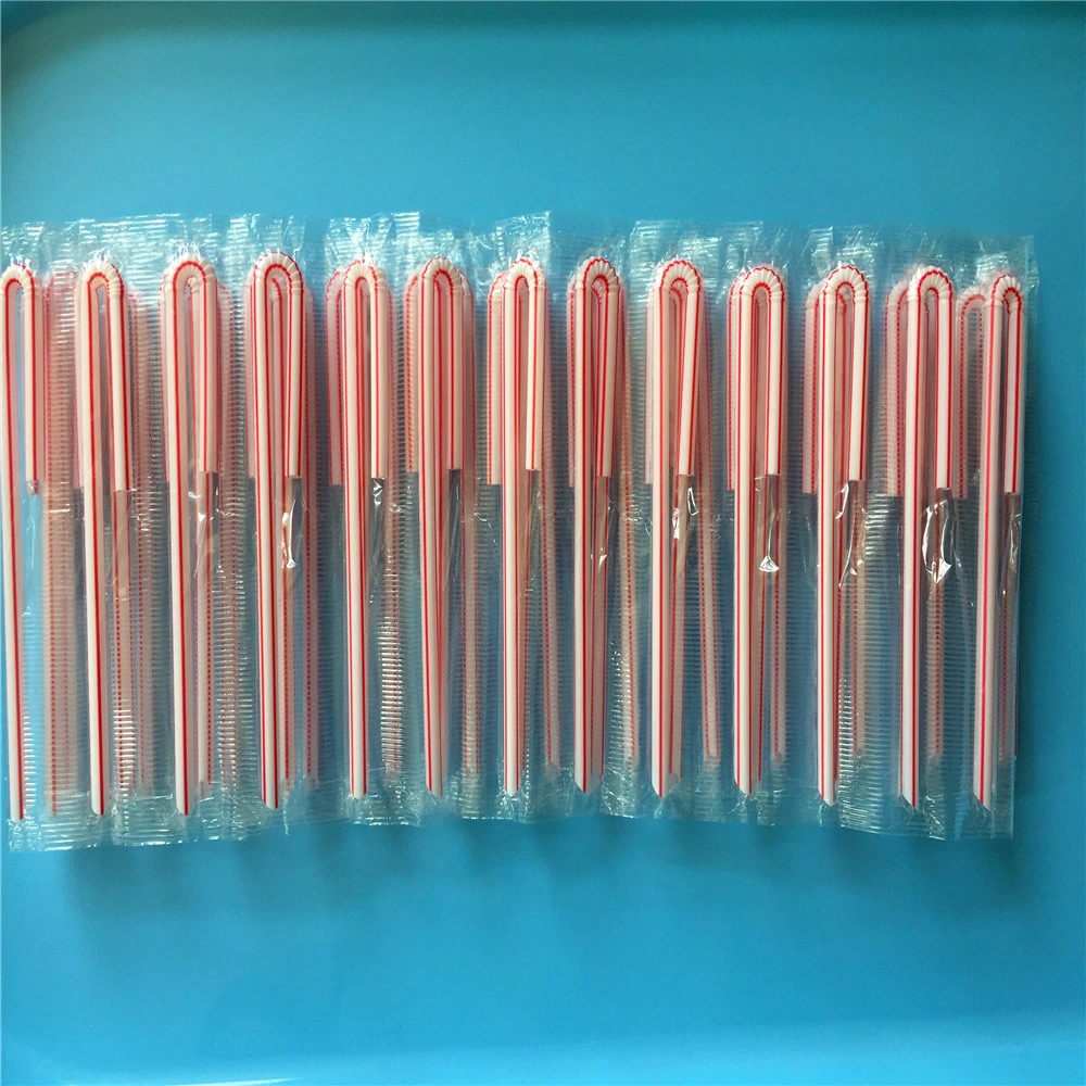 Supply Biodegrade Eco-Friendly U-Shaped Colorful PLA Plastic Drink Straw for Home and Restaurant