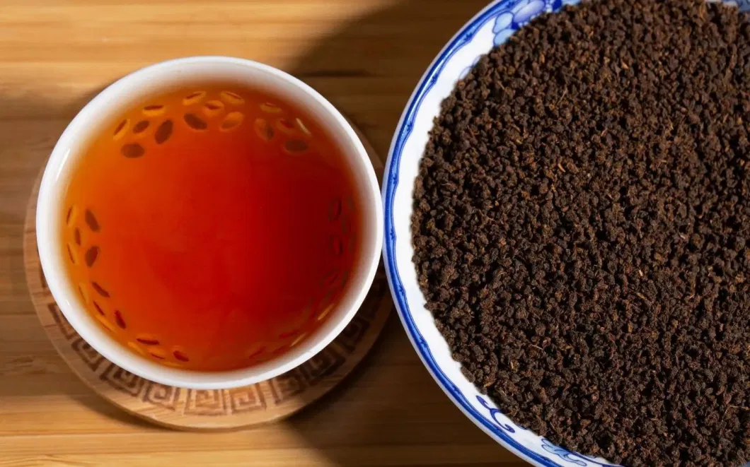 Certified Premium Eustandard Organic Black Tea Ctc China Ctc Black Tea Fanning Tea
