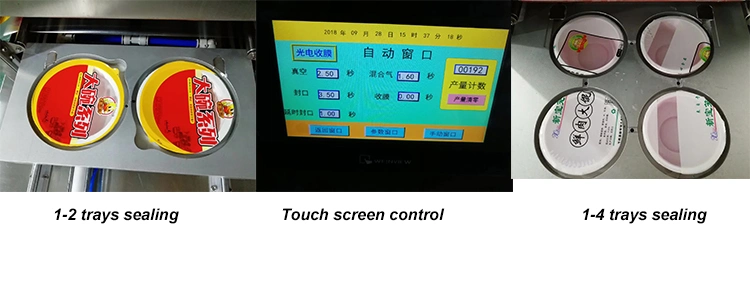 Brand New Automatic Manual Map Tray Sealing Machine for Yogurt Plastic Boba Cup Sealer Film