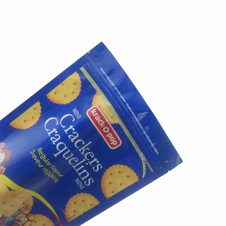 China Products Good Quality Stand up Zipper Packaging Bags Packaging Biscuits Heat Seal Tea Bag