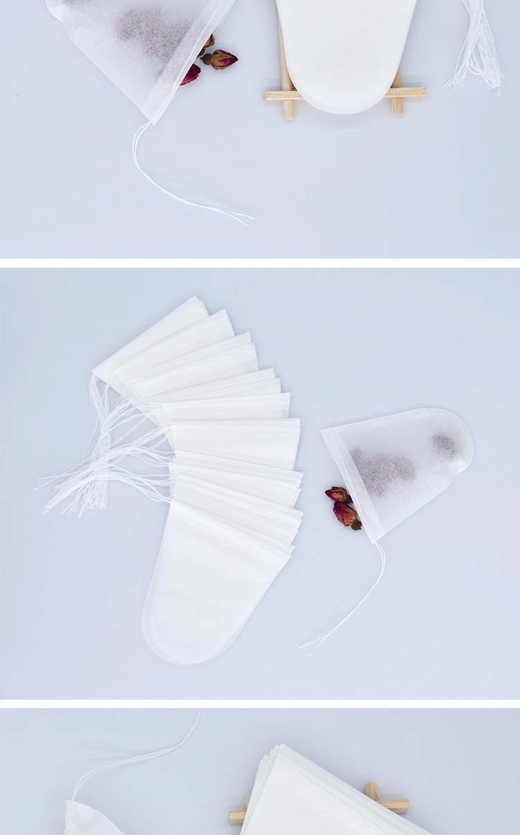 Creative U Shape Biodegradable Glass Bottle Tea Filter Bags, Disposable Useage for Coffee Maker