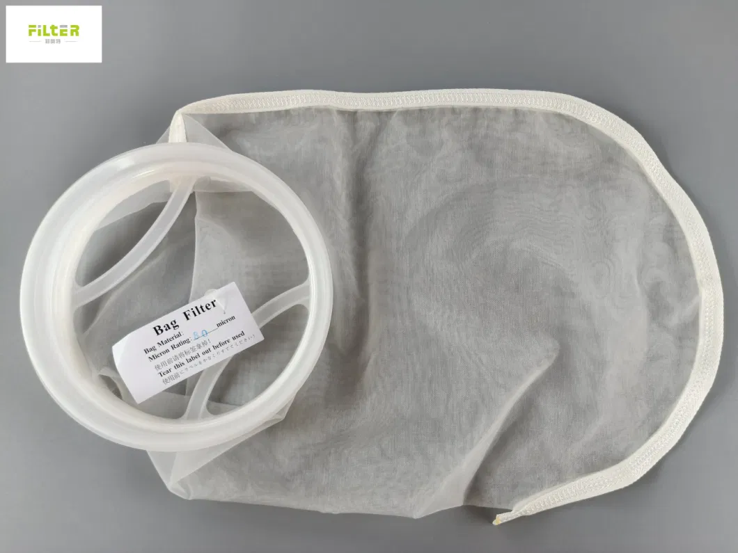 50 100 Micron Nylon Polyester PP Mesh Liquid Filter Bag