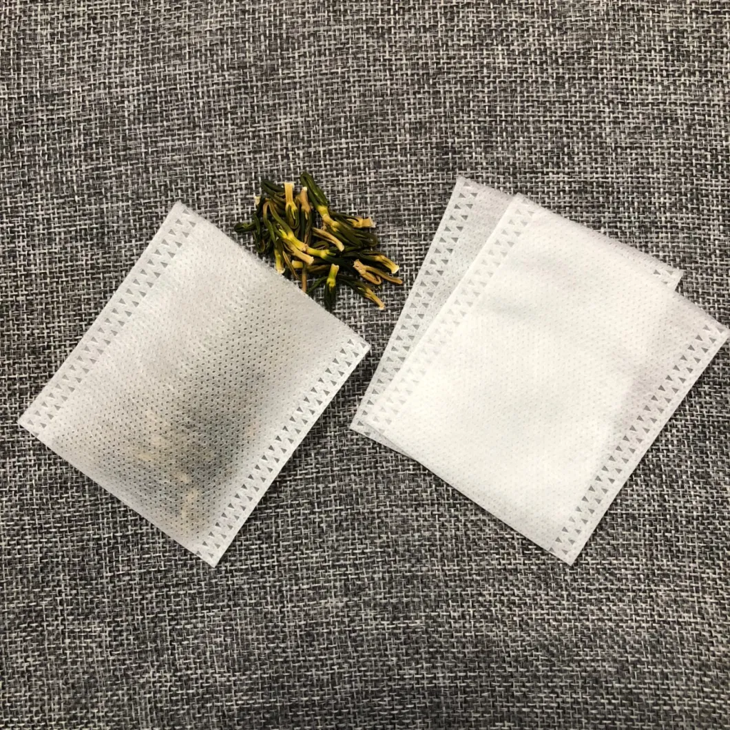 5*7cm Food Grade Heat Seal Non-Woven Empty Tea Bag for Packaging