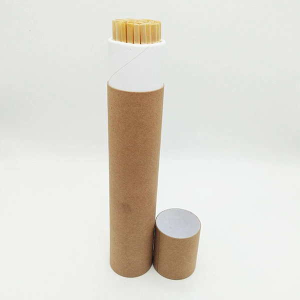 Brown Kraft Paper Push up Tube Box Packaging