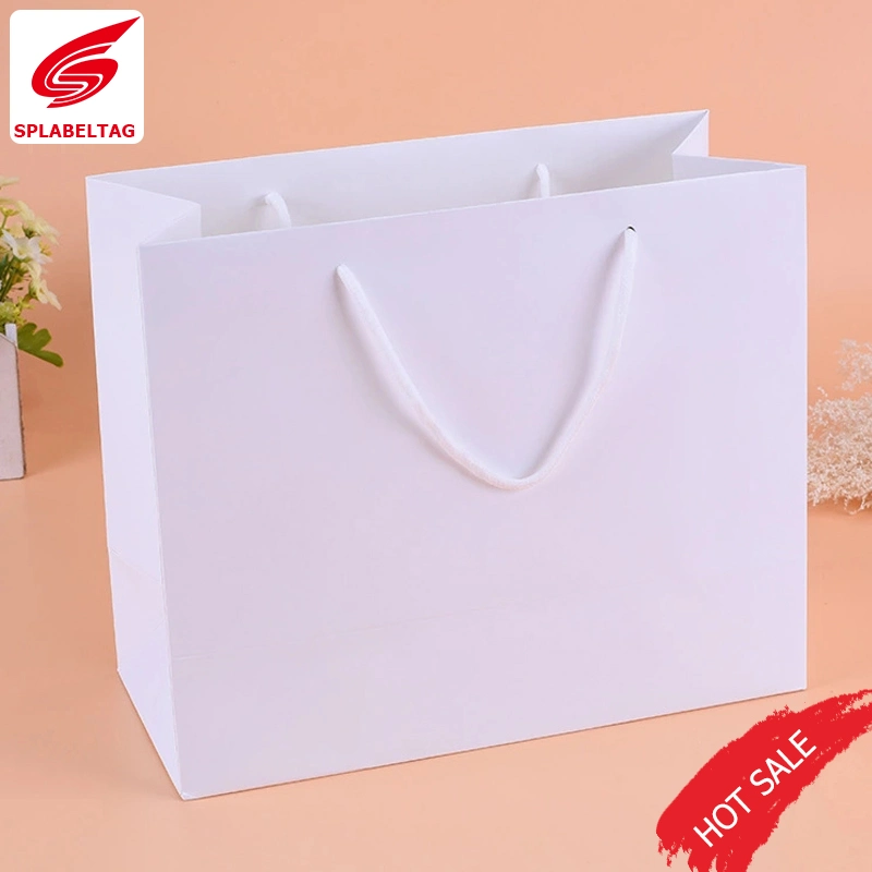 Eco Friendly Custom Logo Printing Blank Stock Paper Bag