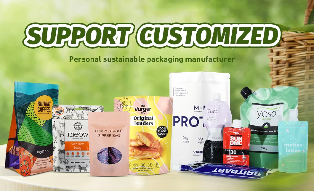 OEM Bolsa De Smell Proof Moisture Proof Seed Dried Flower Tea Candy Plastic Packaging Mylar Ziplock Bags Zipper Packaging