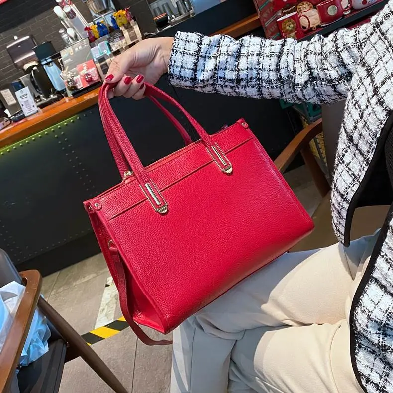 Emg6844 Woman Hand Blank Ladies Leather Handbag Luxury Crossbody Bags Designer Women Custom Shoulder Bag