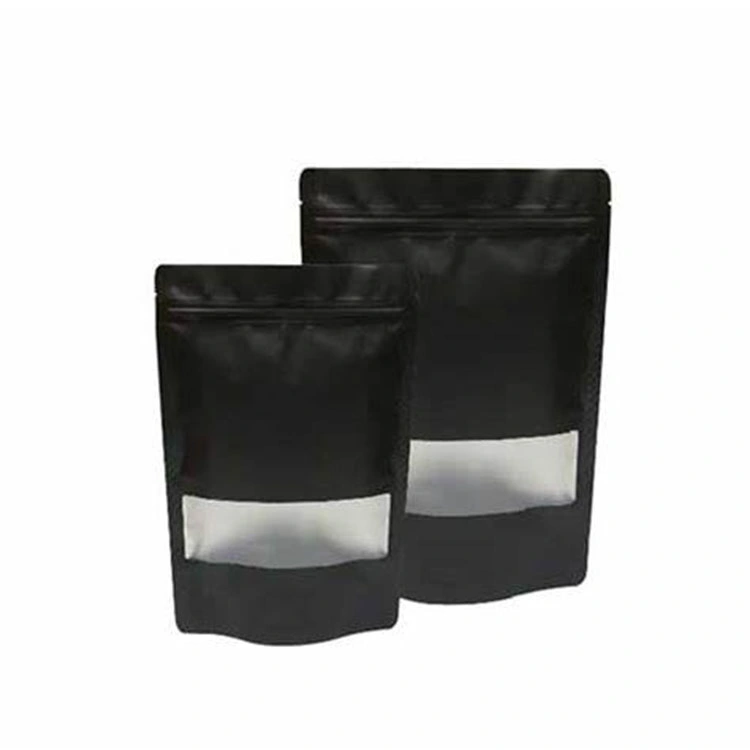 Customized Degradable Plastic Bags/Stand up Sealing Bags Food Grade with Zipper and Tear Notches/Clear Windows