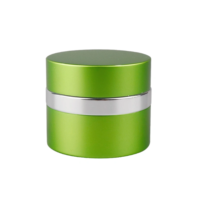 Elegant Plastic-Aluminum Jar