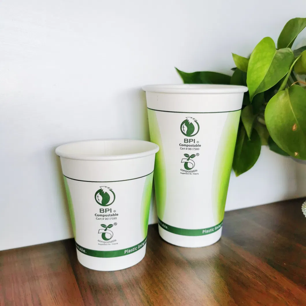 Hongkang Summer Hot Sale Eco Friendly Ice Cream Tub Ice Cream Packaging Cup PLA Disposable Ice Cream Cup and Container