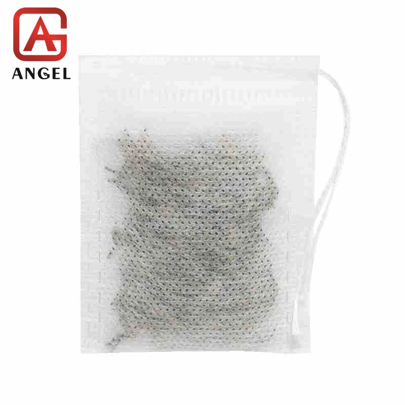 Disposable Empty Cotton Drawstring Seal Filter Loose Leaf Tea Bags