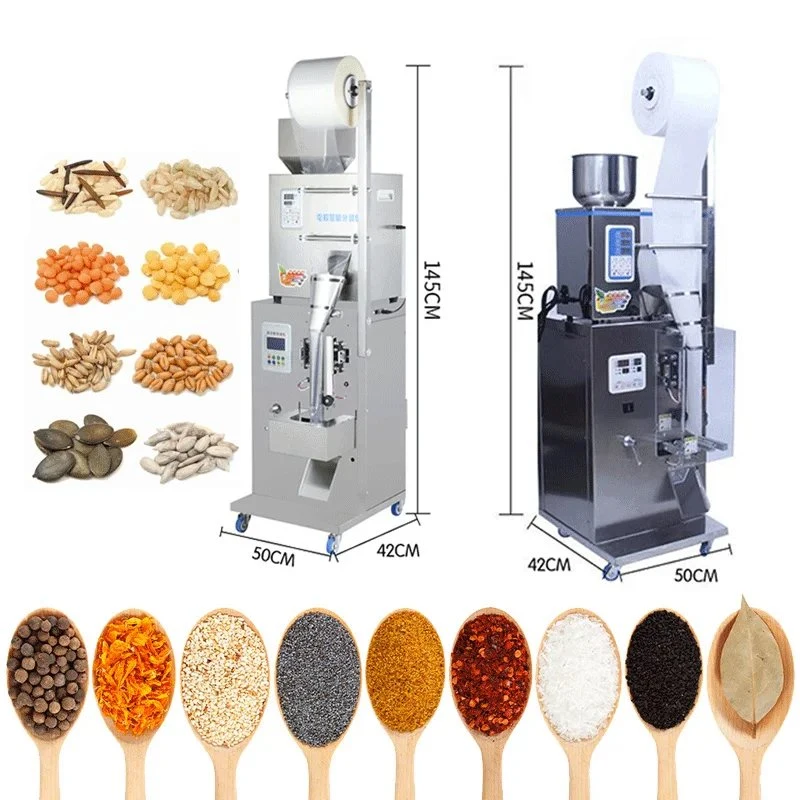 Hot Sale Food Tea Powder Tablet Beans Spice Automatic Digital Control Bag Particle Grain Weighting Packaging Filling Machine