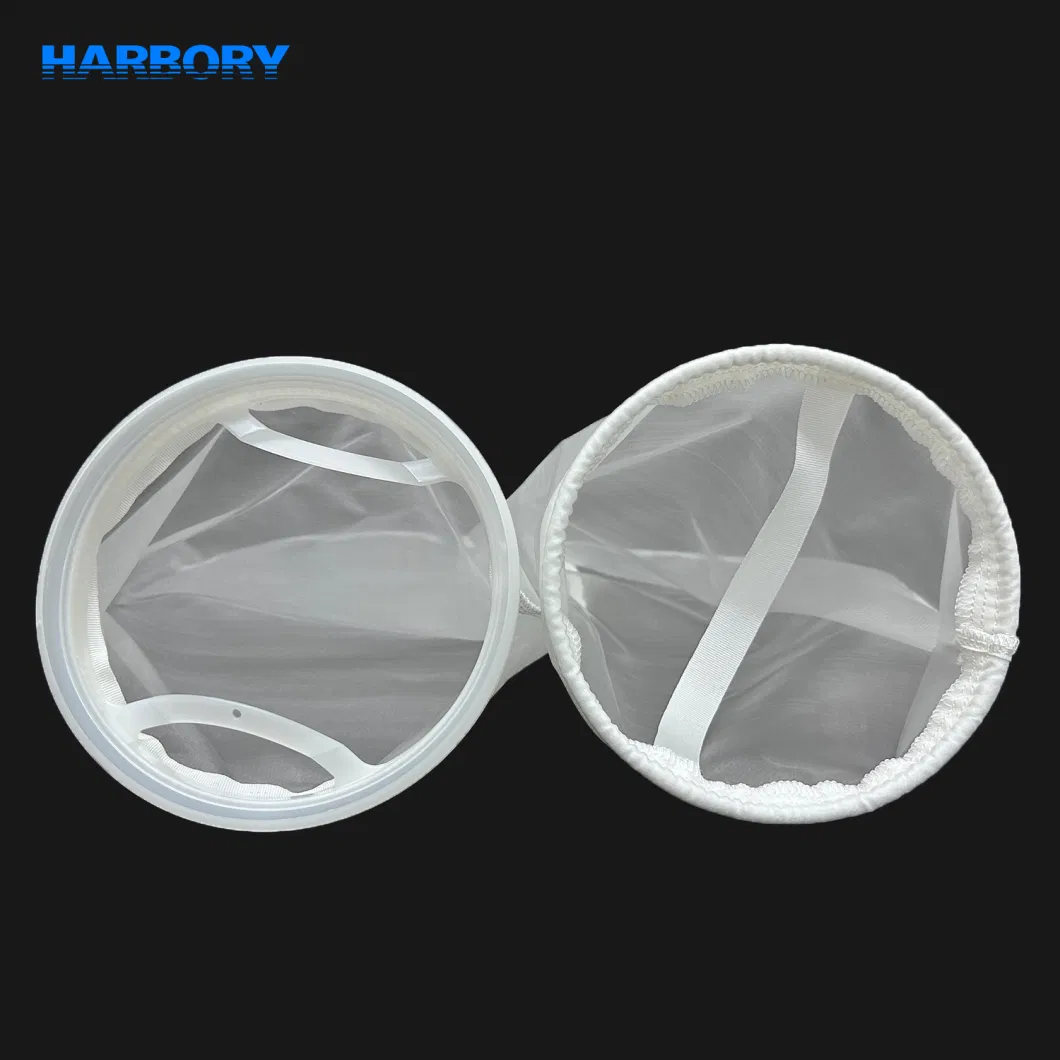 Industrial Mesh Liquid Filter Bag 15 Micron Nylon Monofilament Filter Bag for Liquid Filtration