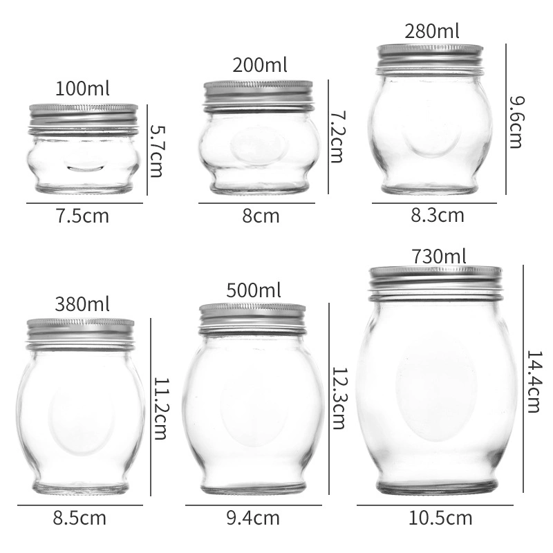 Wholesale Manufactured Regular Mouth Mason Jars, Split Type and Extra Single Lids Included, for Canning, DIY &amp; Candle