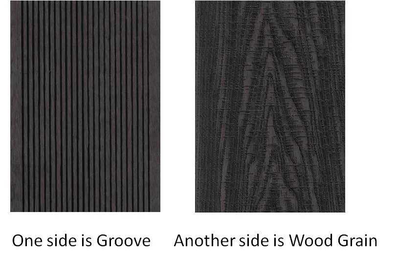 Hot Sale 3D Embossing Wood Grain WPC Wood Flooring Plastic Composite Decking Board