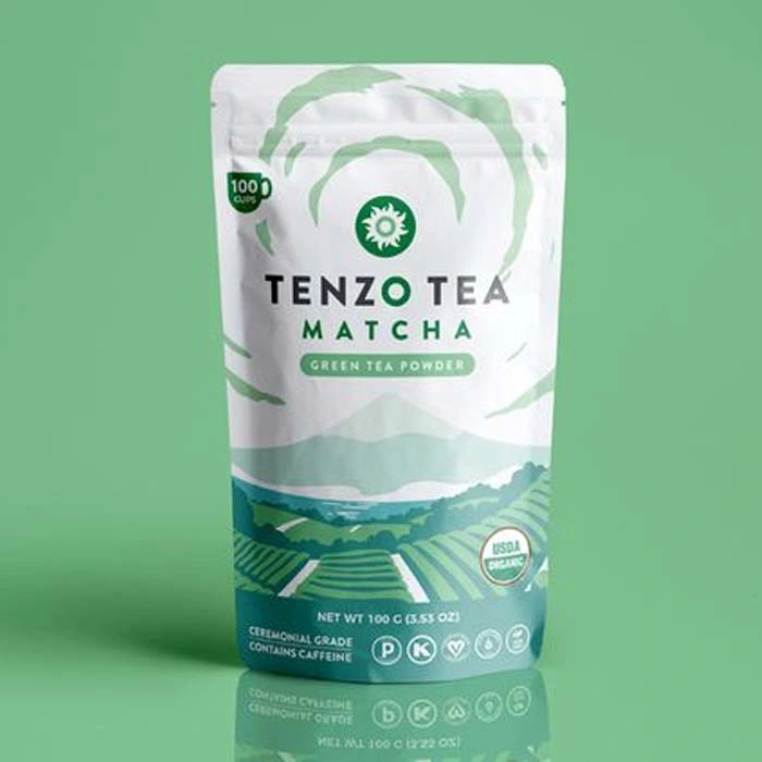 Wholesale Custom Printed Eco Friendly Stand up Pouches Flat Bottom Herbal Tea Bag Packaging Manufacturer