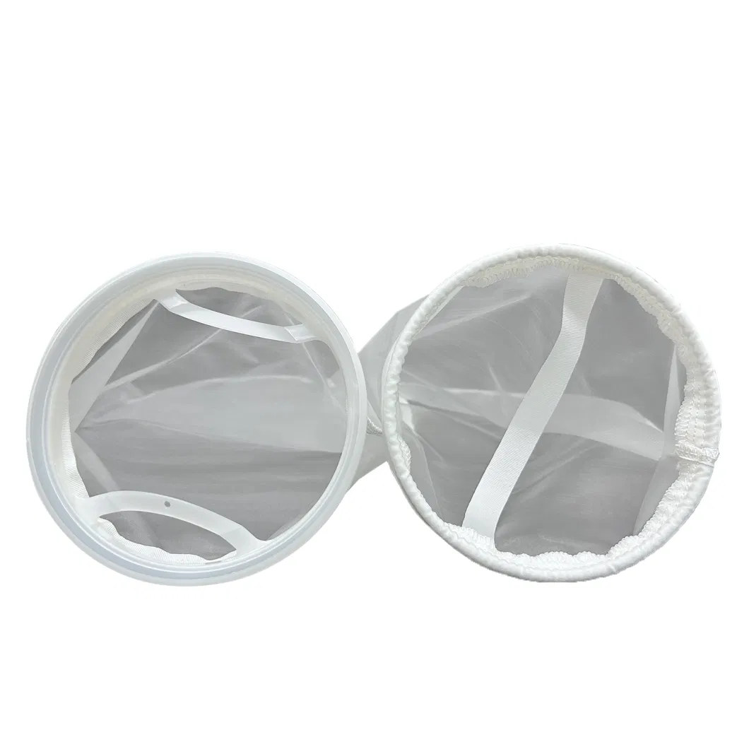 Professional 15 25 50 150 Micron Mesh Filter Bag Nylon Water Liquid Filter Bag for Industrial Chemical